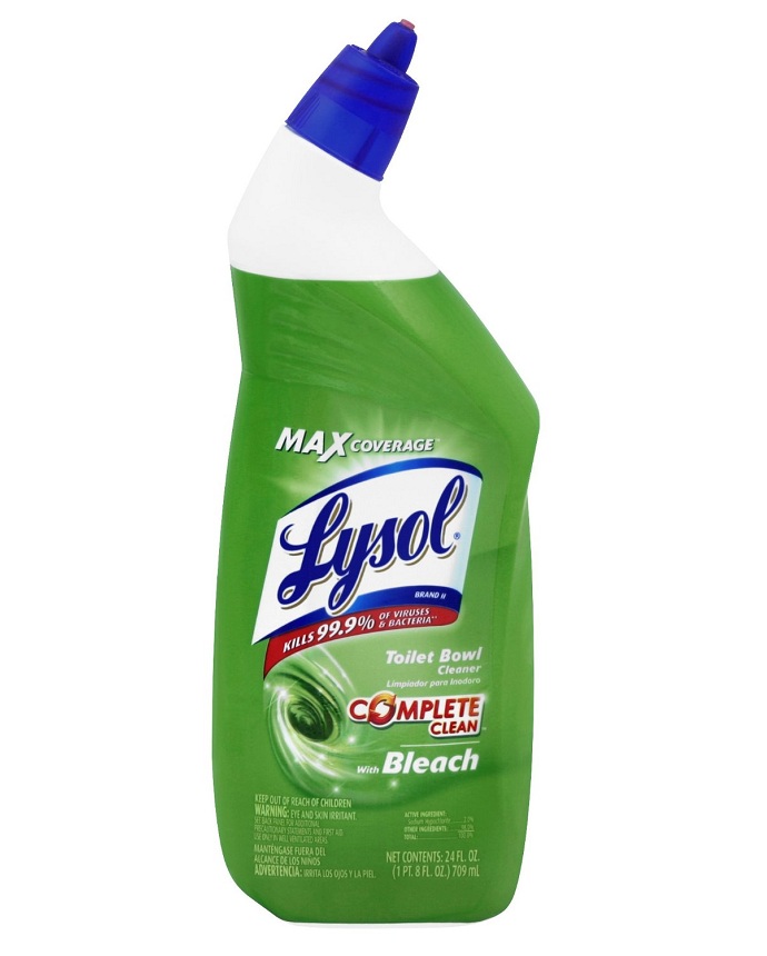 Lysol Toilet Bowl Cleaner With Bleach