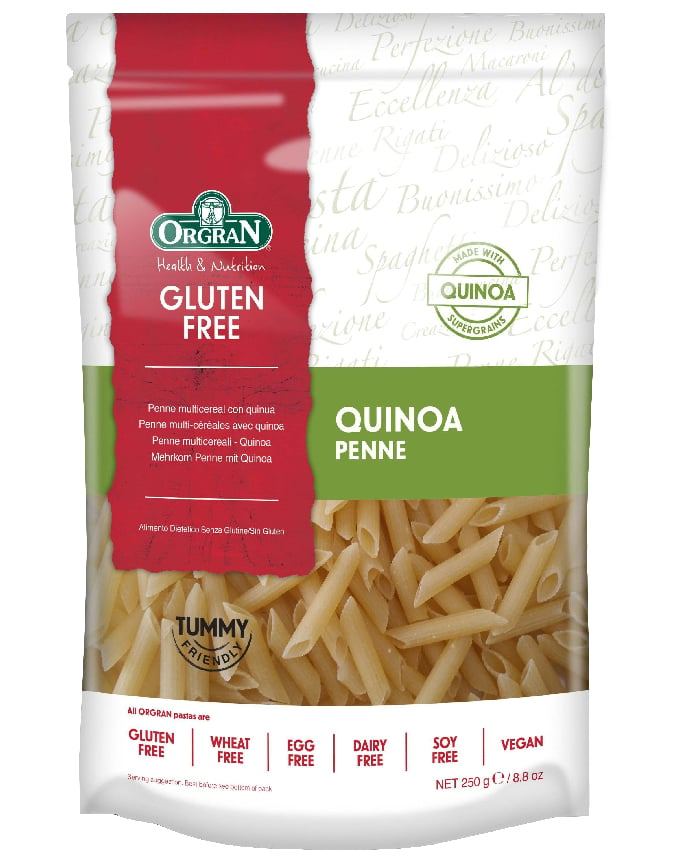 Orgran Gluten Free Quinoa Penne Pasta 250 Grams