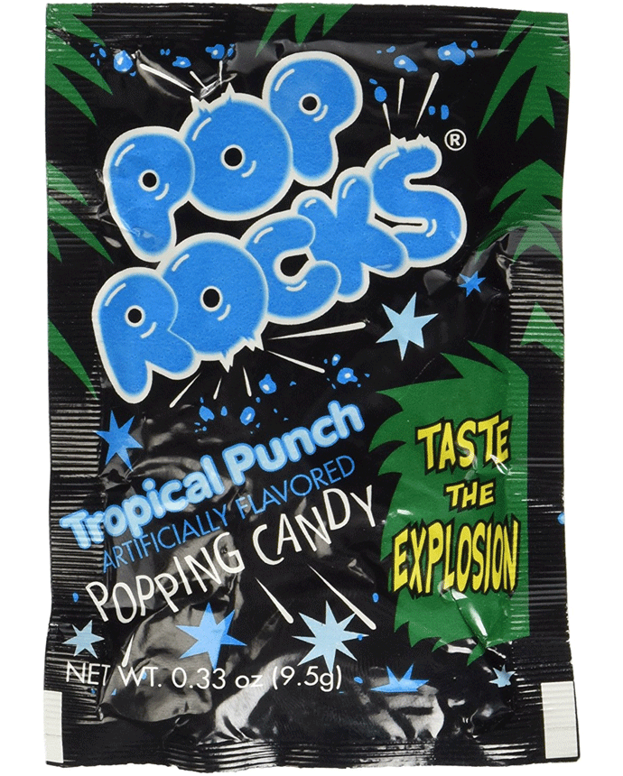 Pop Rocks Tropical Punch Candy