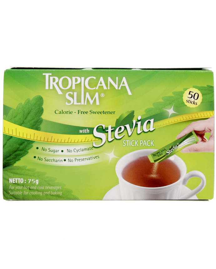 Tropicana Slim Stevia Lite 50 Sachet