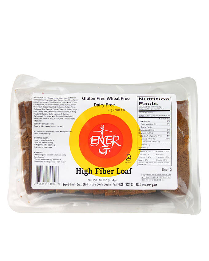 Ener-G Ener-g Hi Fiber Rice Loaf