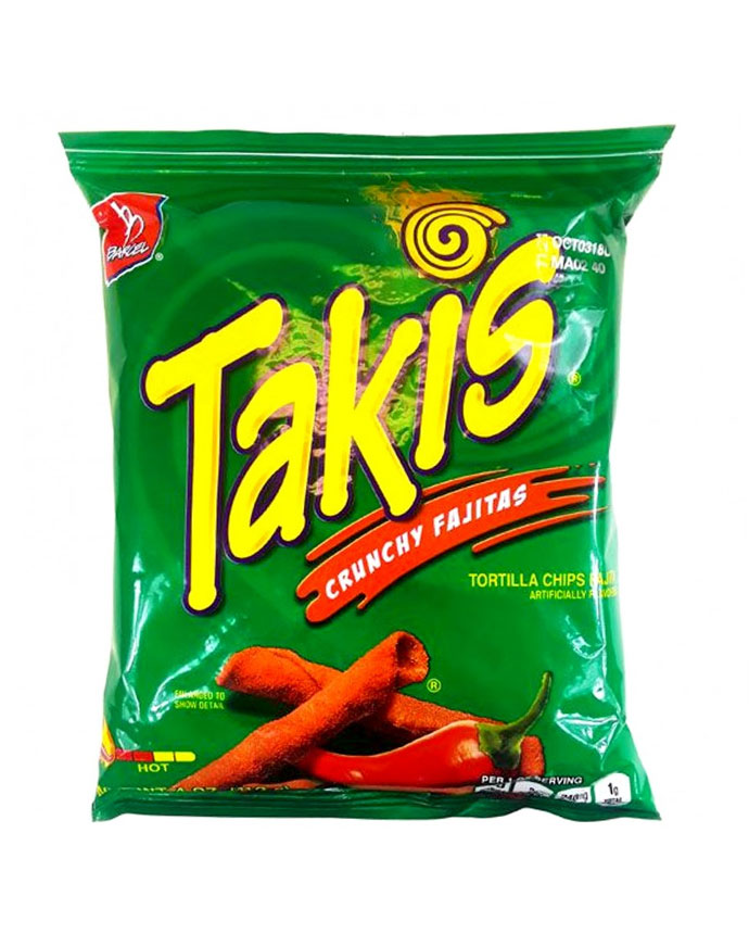 Takis Crunchy Fajitas 113 Grams