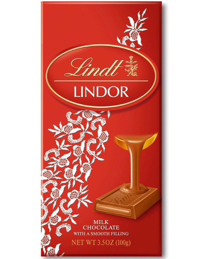 LINDT LINDOR MILK 100G - Aurora Importing