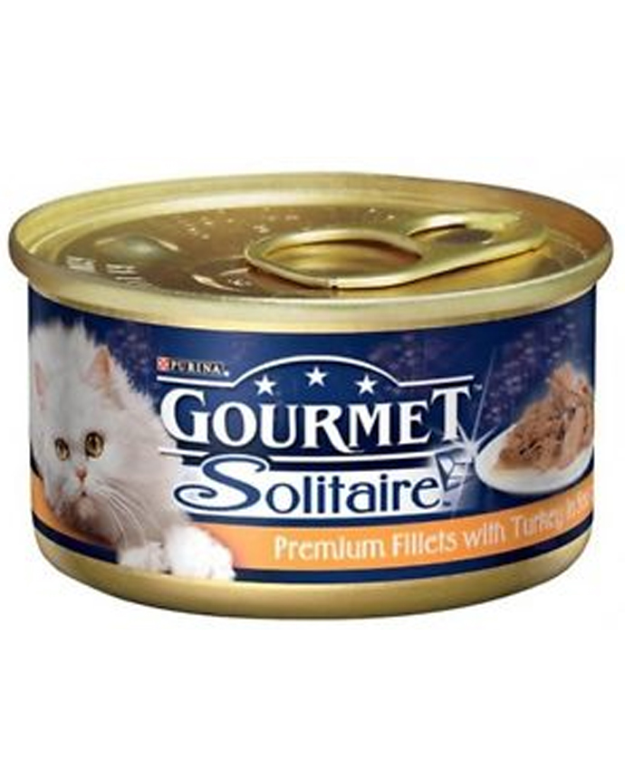 Gourmet Cat Food Turkey In Sauce