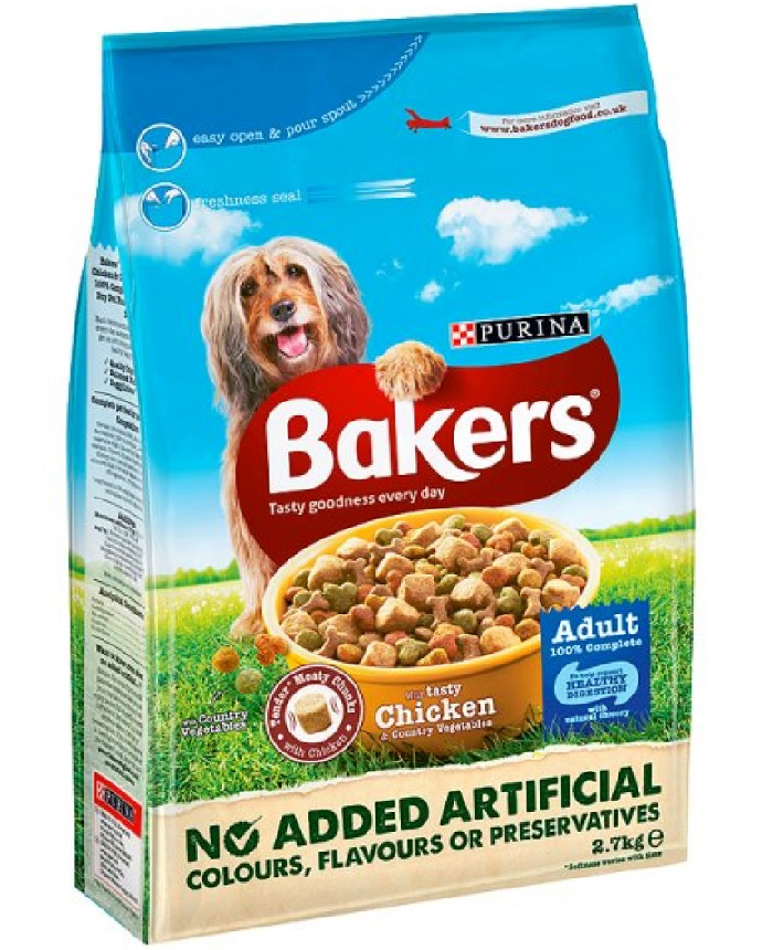 Purina Bakers with Tasty Chicken & Country Vegetables Dog Food