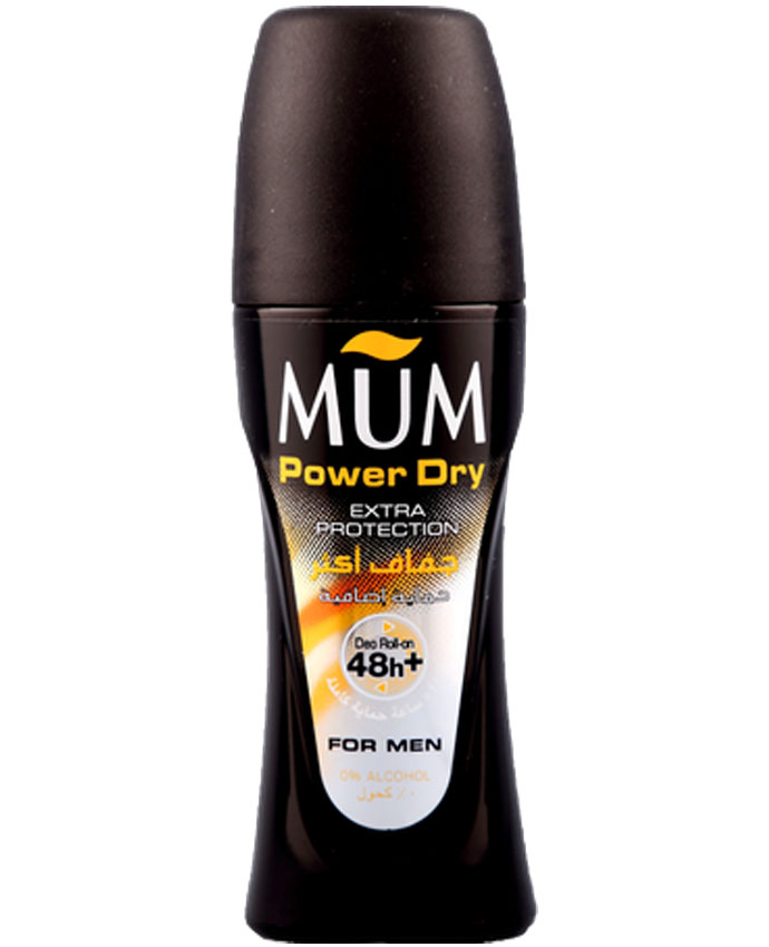 Mum Power Dry Extra Protection Deo Roll On for Men - Alcohol Free