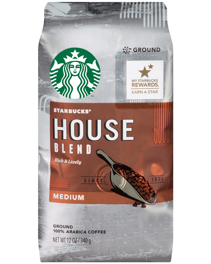Starbucks House Blend Medium Ground Coffee 340g