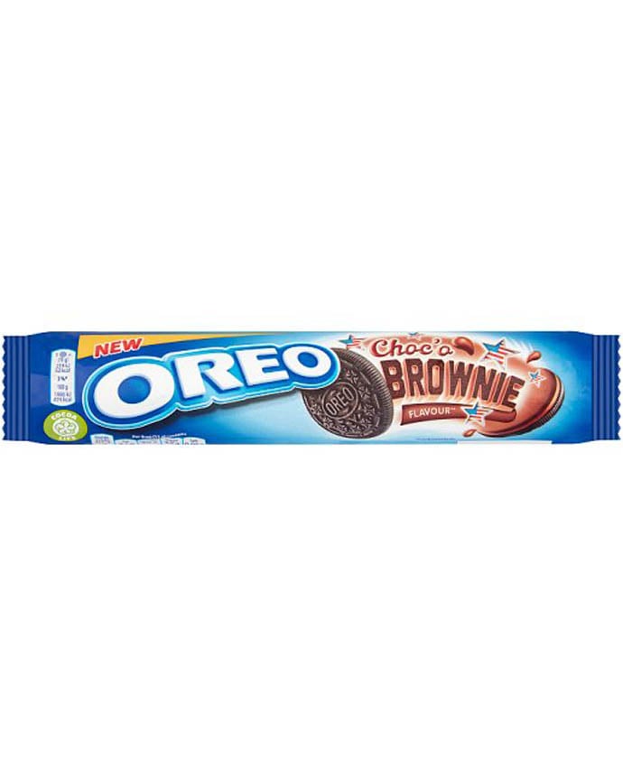 Oreo Biscuits Brownie 154g 