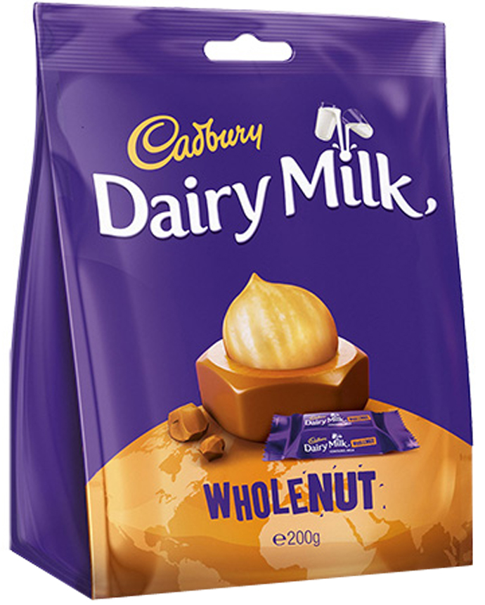 Cadbury Dairy Milk Whole Nut Snacks