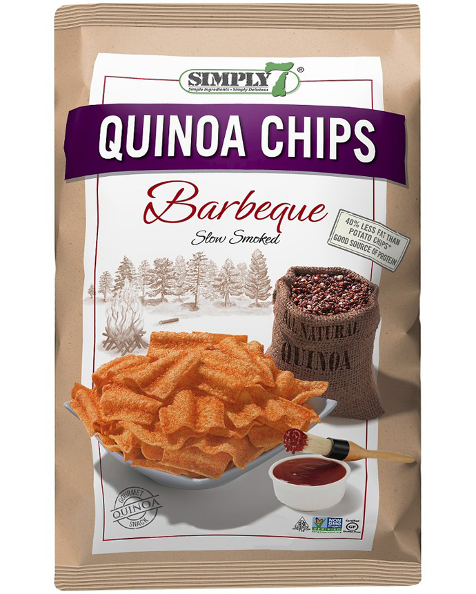 Simply7 Quinoa Chips BBQ 99g