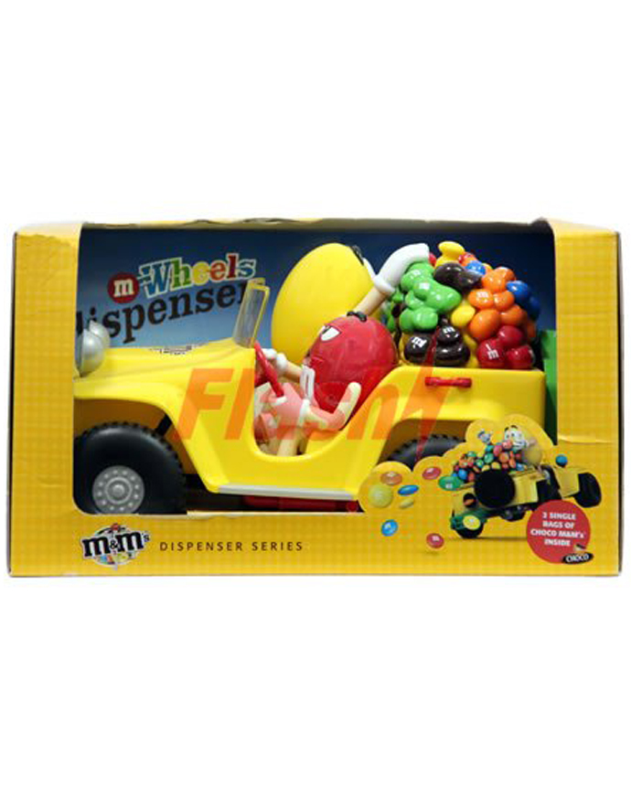 M&MS Wheels Choco Dispenser 