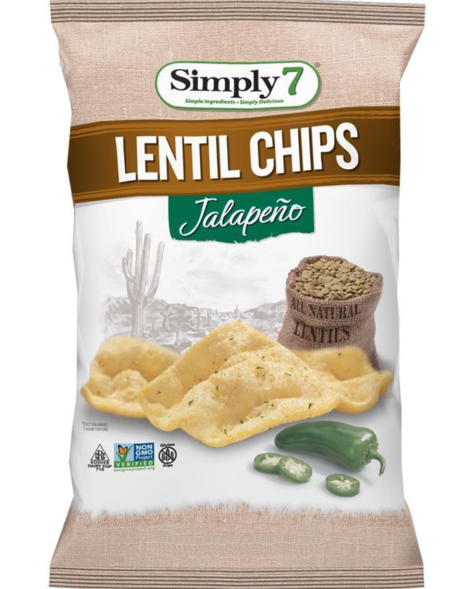 Simply7 Jalapeno Lentil Chips 