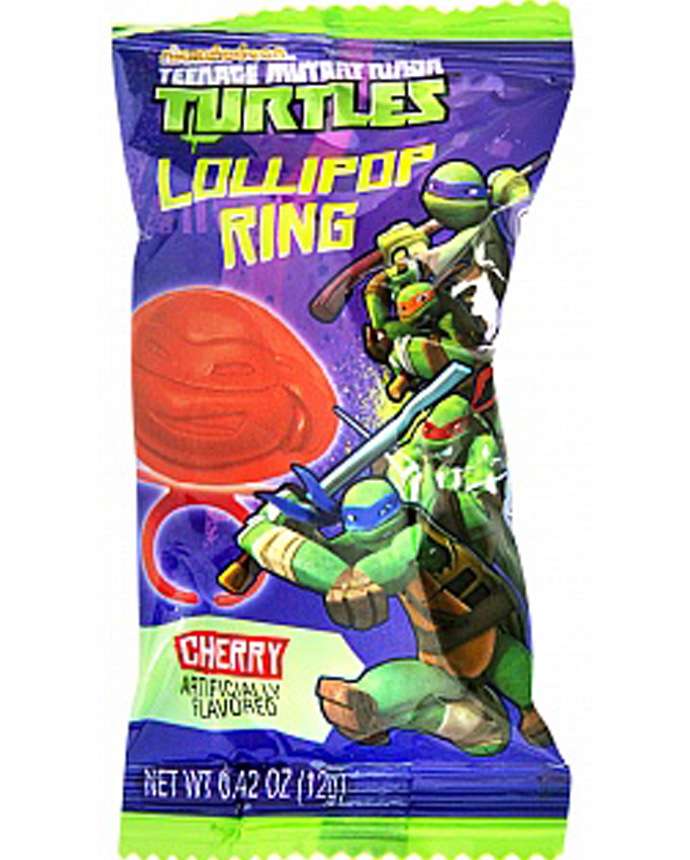 Teenage Mutant Ninja Turtles Lollipop Ring Cherry 