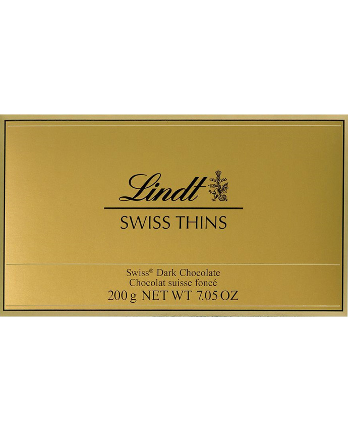 Lindt Swiss Thins Dark Chocolate
