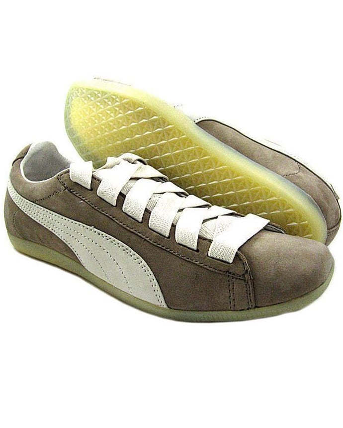 Puma Women's Intreccio Fossil-off White Sneaker Shoes - US 8