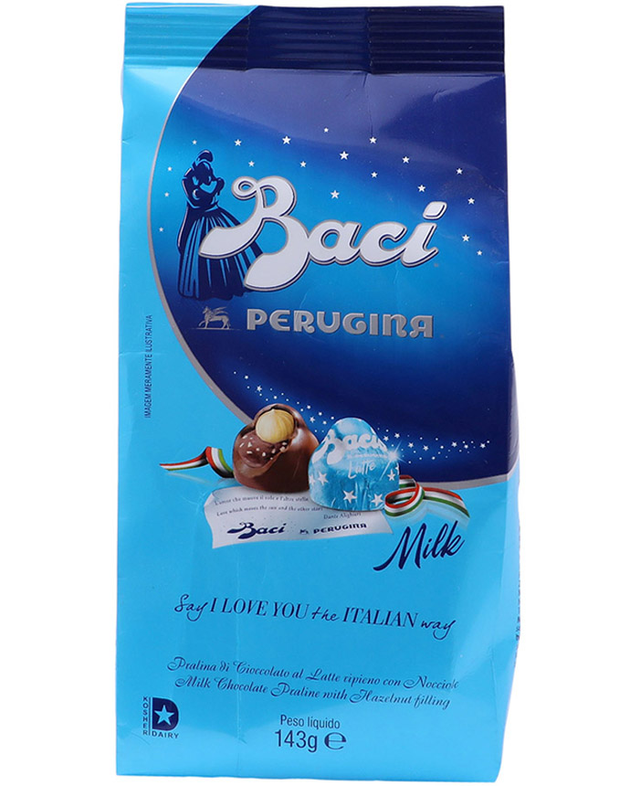 Nestle Baci Milk Chocolate Bag 10pcs 143g 