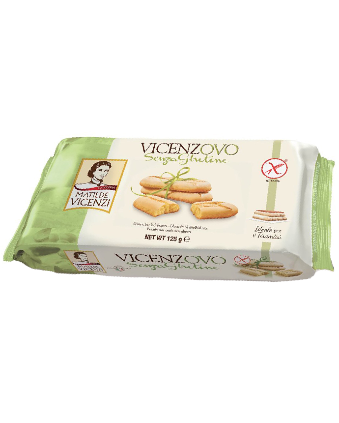 Matilde Vicenzi Vicenzovo Senzaglutine Gluten Free Ladyfingers 125 Grams