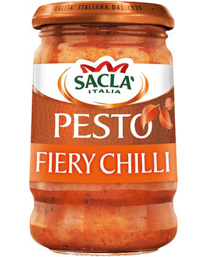 Sacla Sauce Fiery Chili Pesto 190g