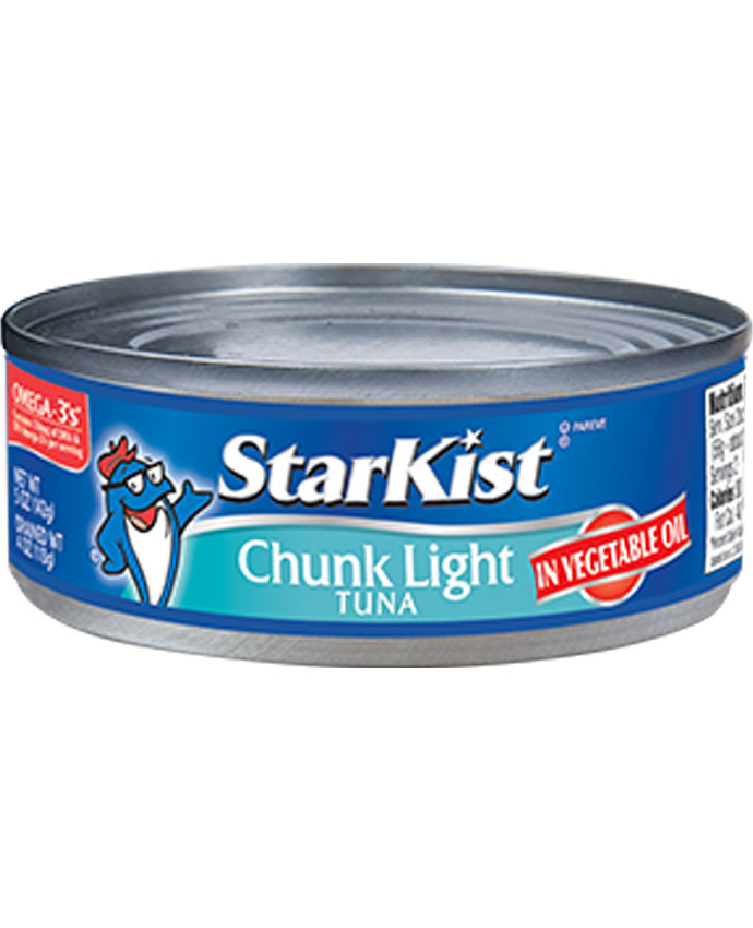 Starkist Chunk Lite Tuna In Vegetable Oil