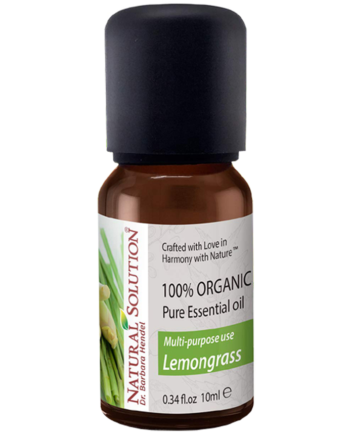 Natural Solution Organic Essential Oil Lemon Grass 10ml 