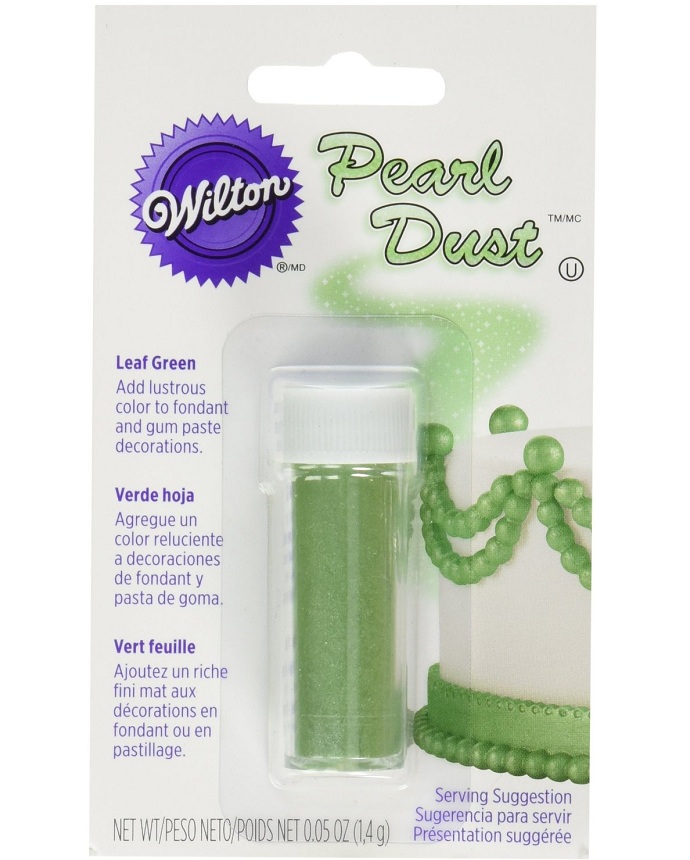 Wilton Pearl Dust Leaf Green