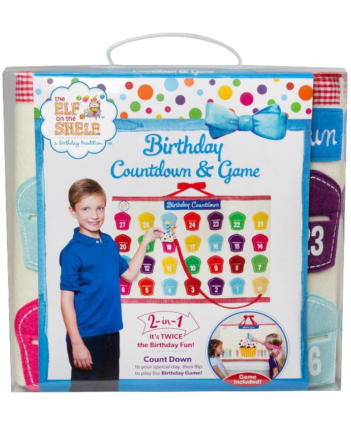 Elf on the Shelf Birthday Countdown and Game