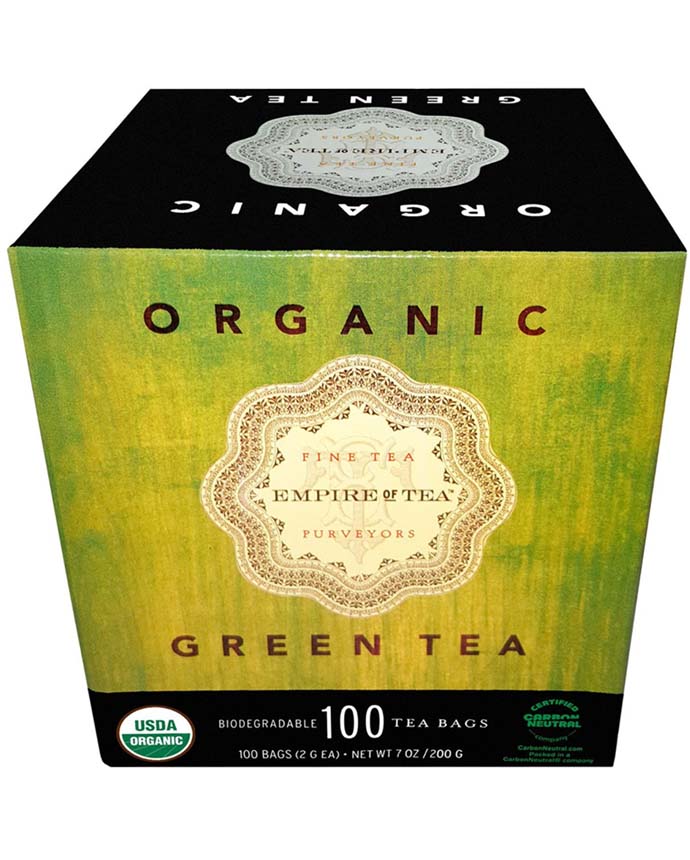 Organic Green Tea 100/ct 200g 