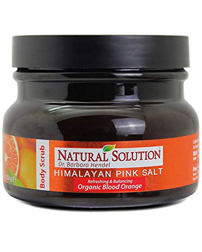 Natural Solution Himalayan Pink Salt Body Scrub Blood Orange 350g 