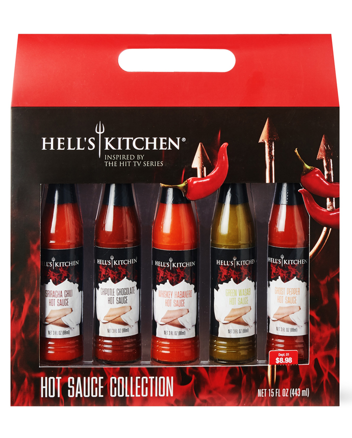 Hell's Kitchen 5Pack Hot Sauce 443ml 