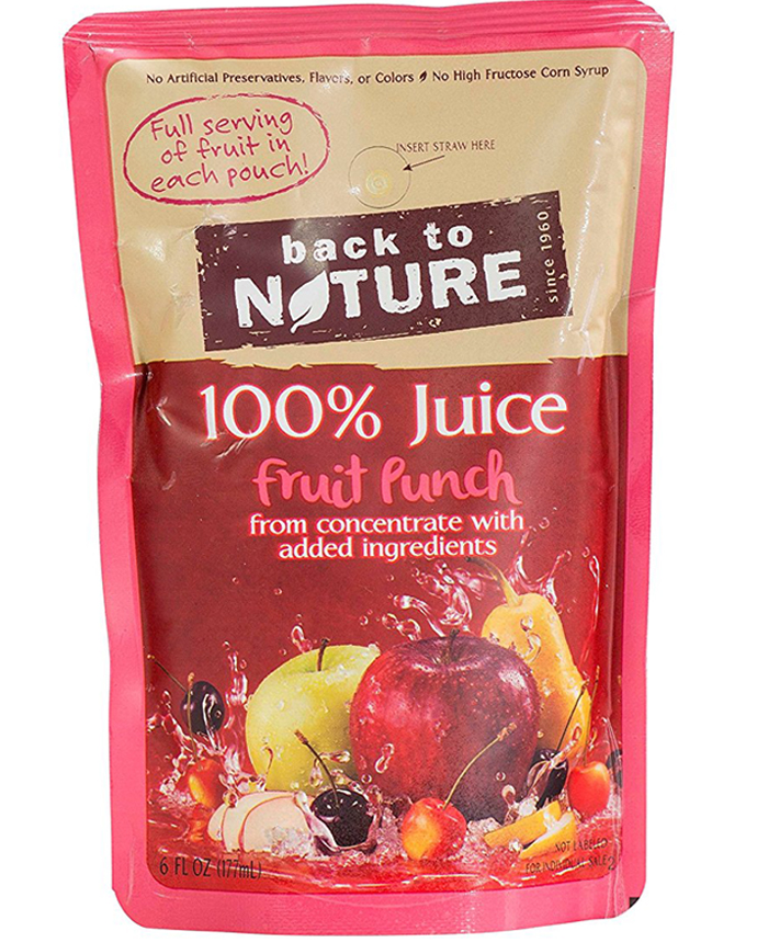 Back to Nature 100% Juice Fruit Punch