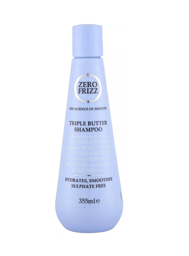 Zero Frizz Triple Butter Shampoo For Frizzy Hair 355ml