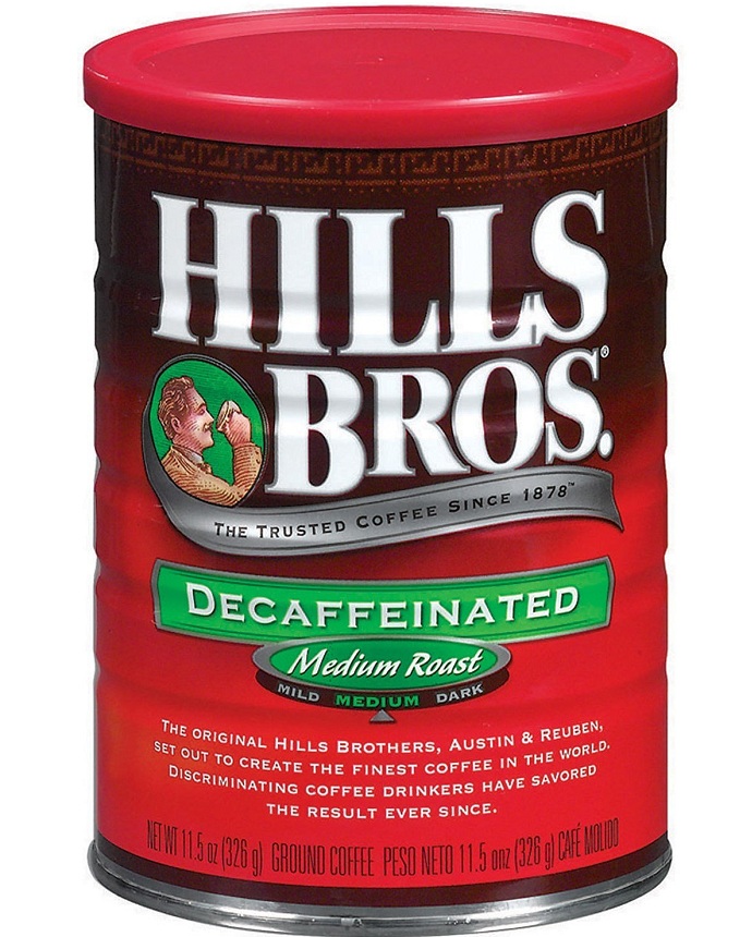 Hills Bros Coffee Decaffeinated Medium Roast