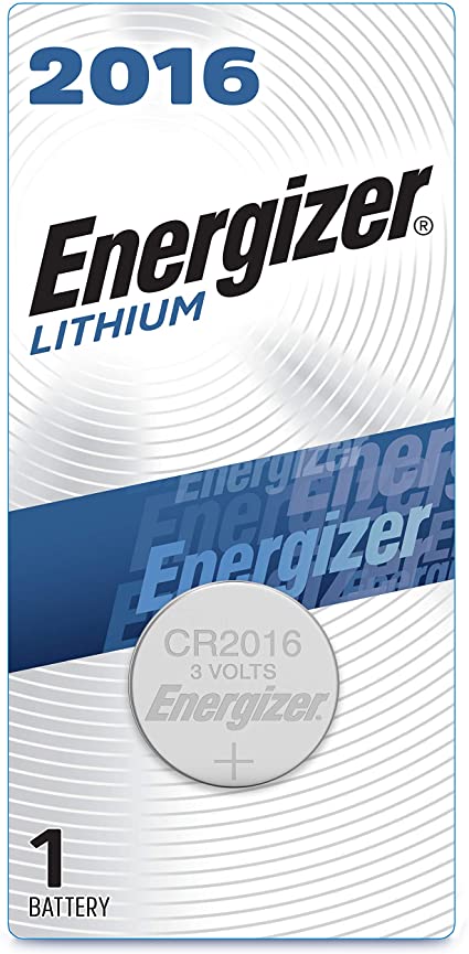 Energizer Coin Battery 2016 1 Count