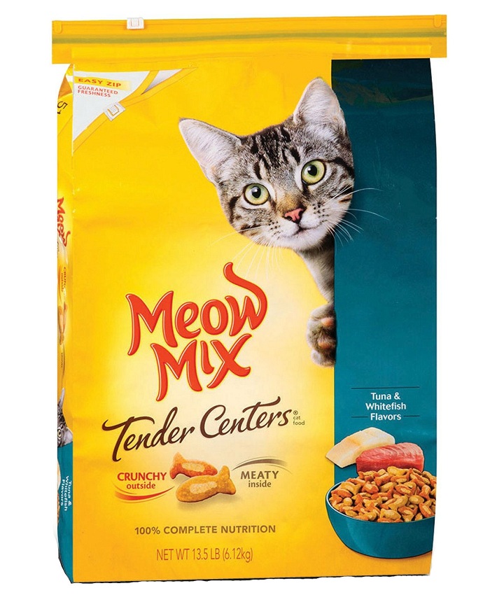 Meow Mix Tender Centers Tuna And Whitefish