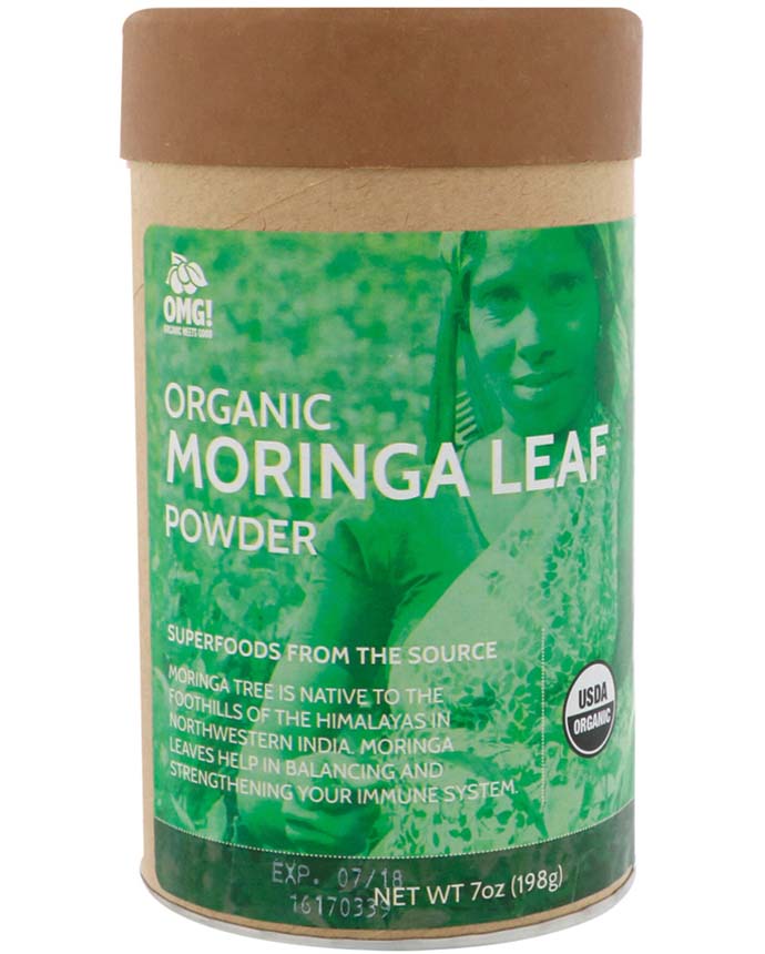 Organic Moringa Leaf Powder 198g 