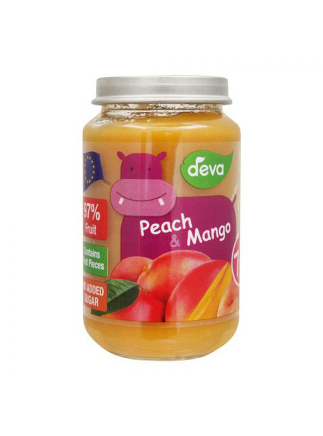 Deva Baby Food Peach Magno 200g 