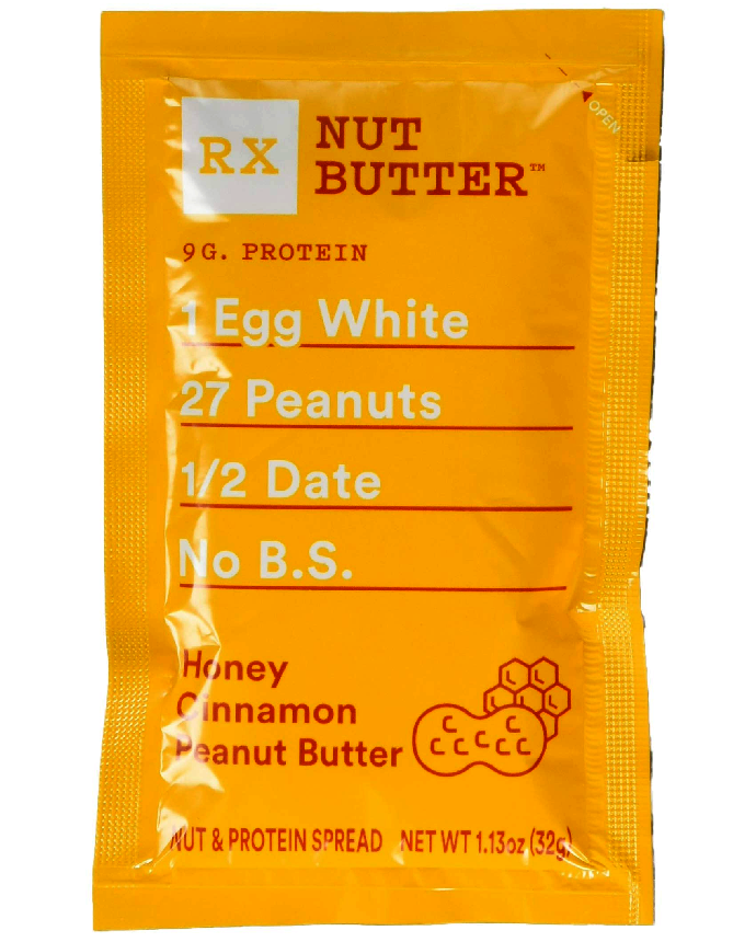 RX Nut Butter Honey Cinnamon Peanut Butter 32 Grams