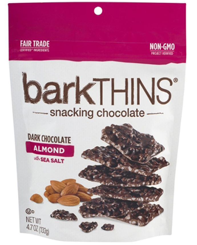 Bark Thins Snack Chocolate Almond 133g