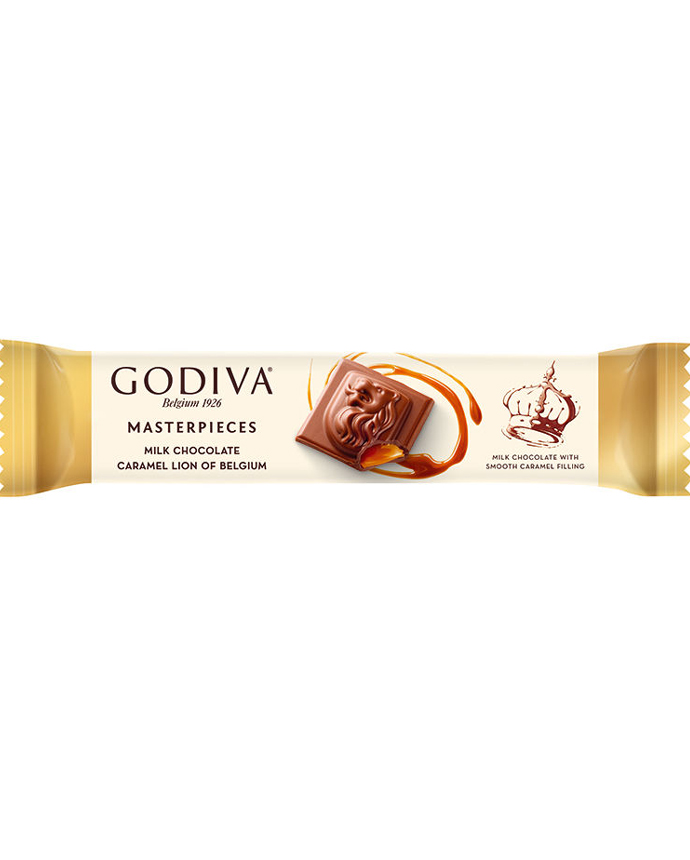 Godiva Milk Chocolate Caramel lion Of Belgium 32g
