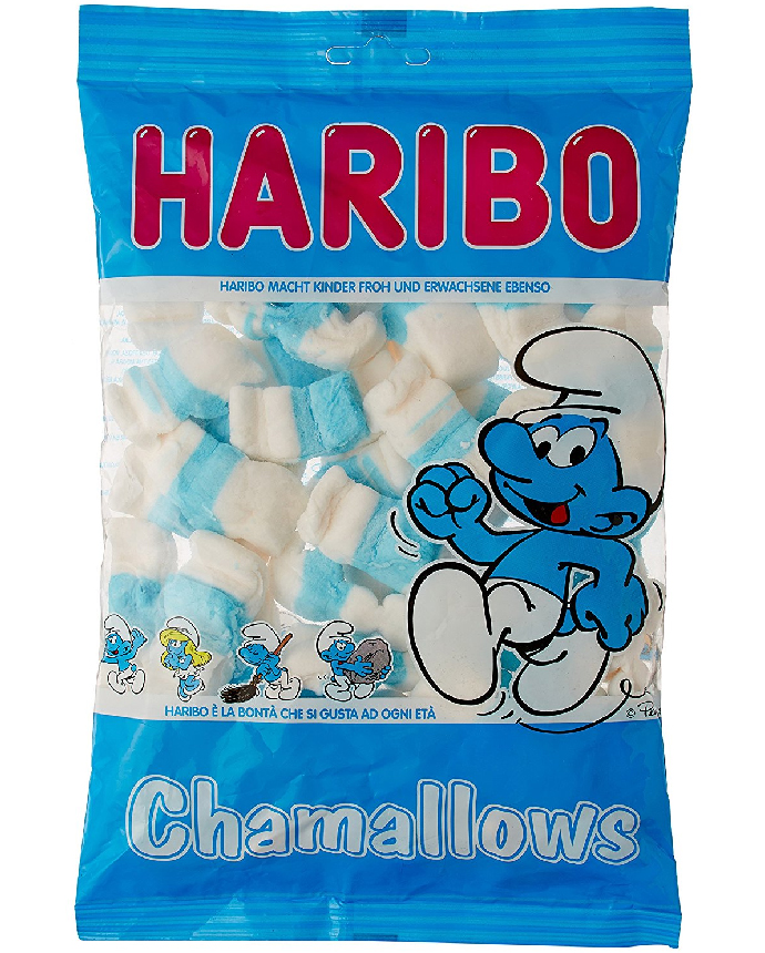 Haribo Chamallows the Smurfs Marshmallows