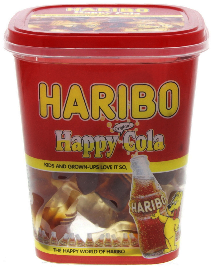 Haribo Happy Cola Jar 175 Grams