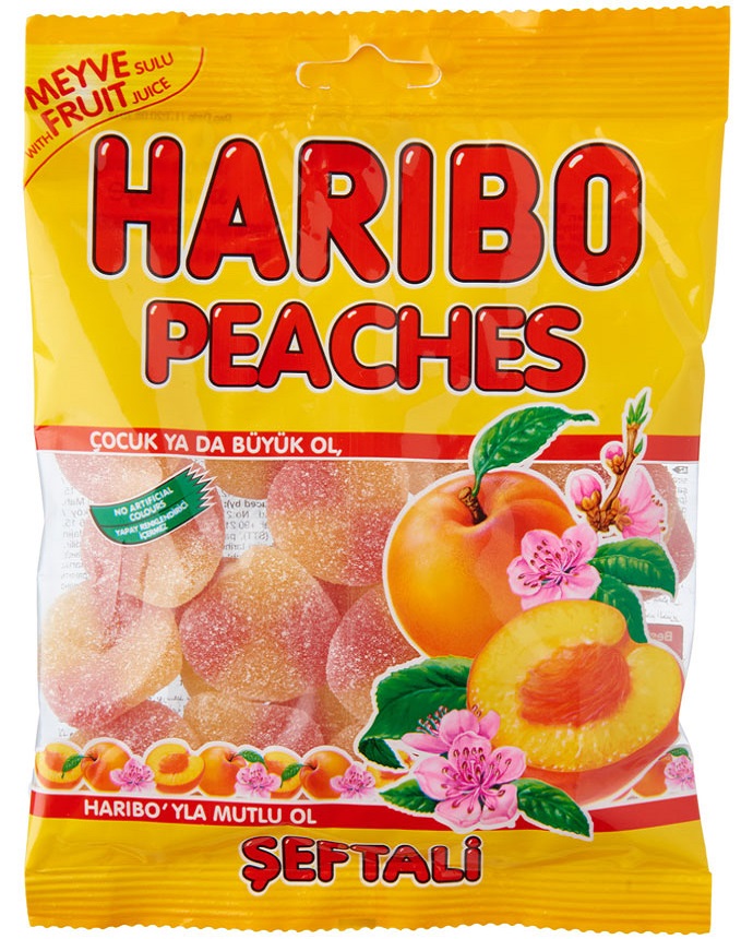 Haribo Peaches Jelly 