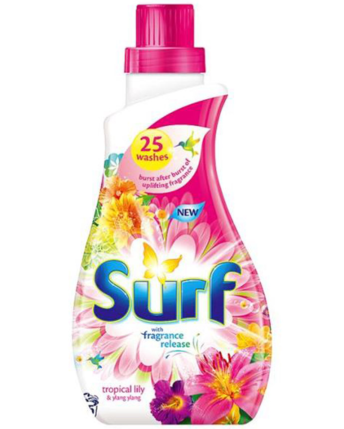 Surf Washing Liquid Tropical Lily & Ylang Ylang 875ml 