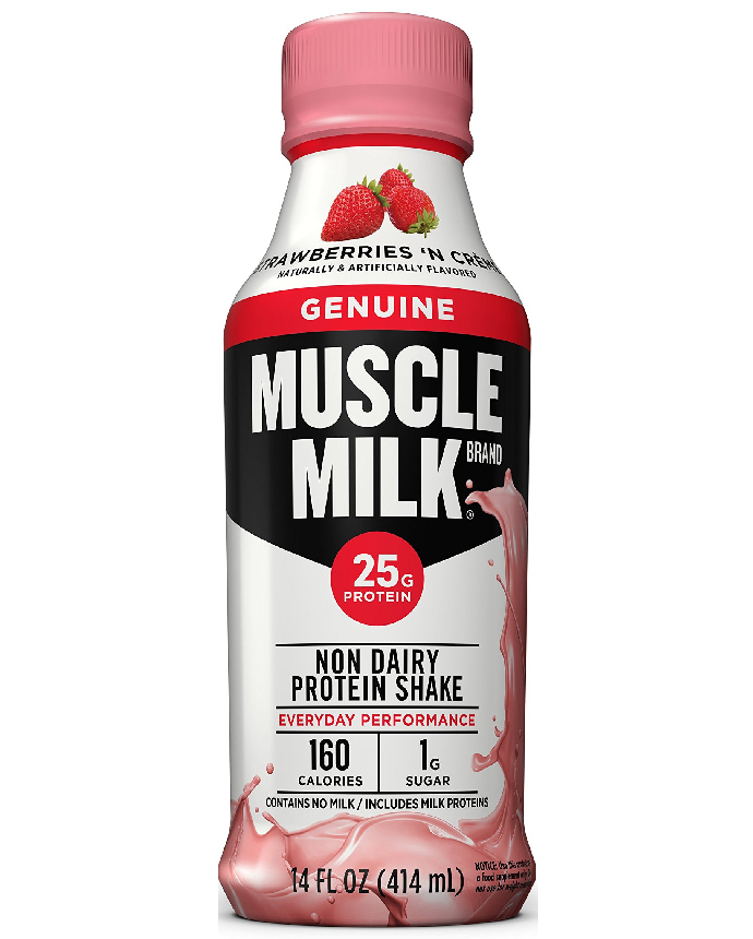 Muscle Milk Strawberries Protein Nutrition Shake 414ml