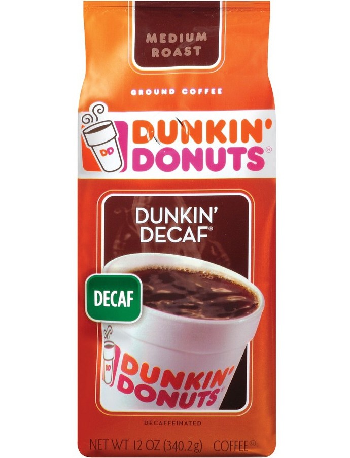 Dunkin Donuts Medium Roast Dunkin Decaf Coffee 340.2g