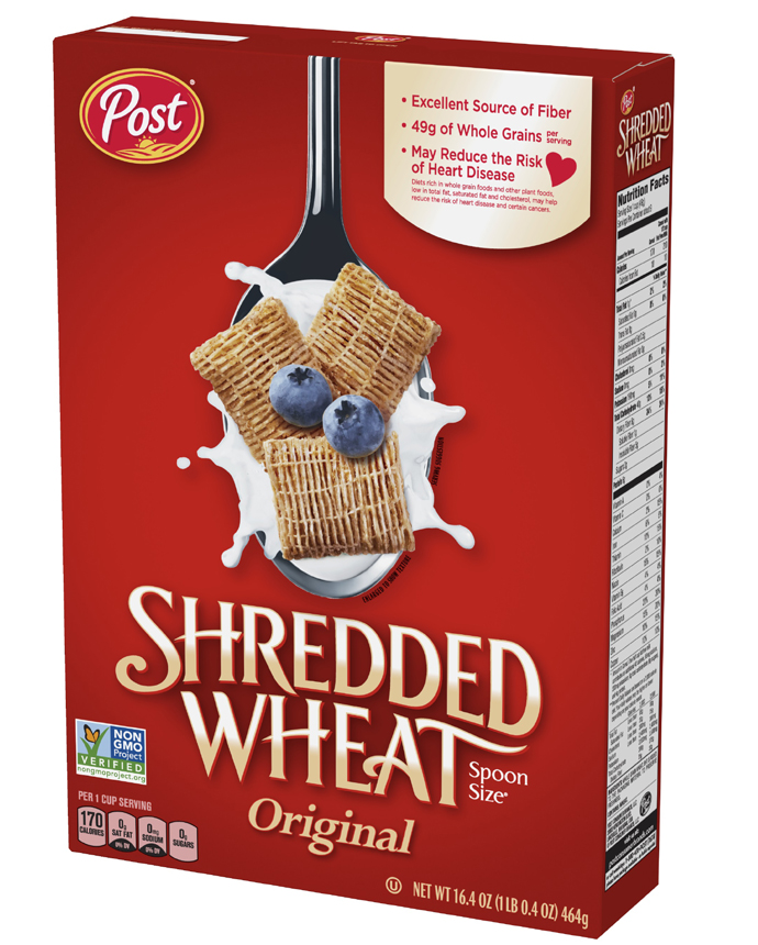 Post Shredded Wheat Cereal 464g 