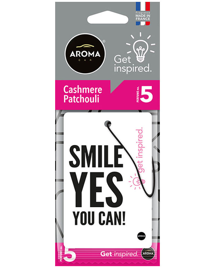 Aroma Car Get Inspired Cashmere Patchouli Hanging Cellulose