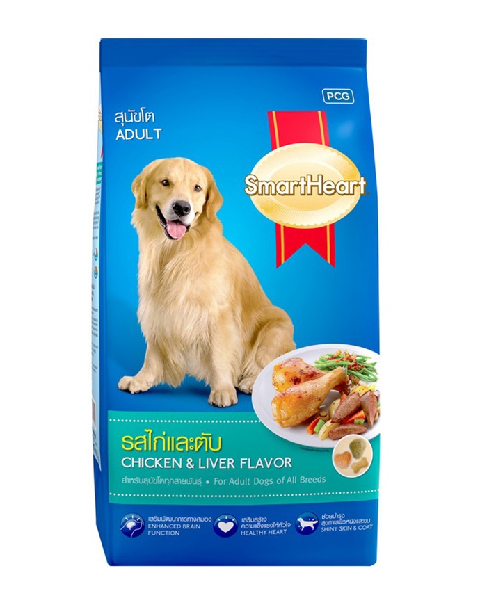 Smart Heart Chicken & Liver Adult  Dog Food