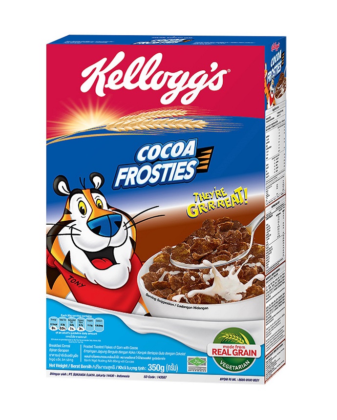 Kelloggs Cereal Cocoa Frosties