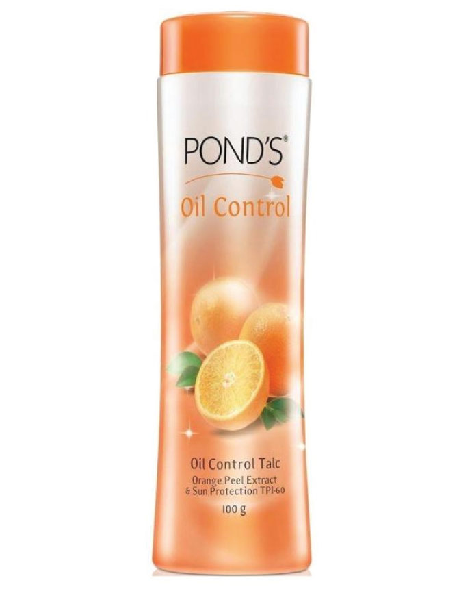 Ponds Oil Control Talc with Orange Peel Extract